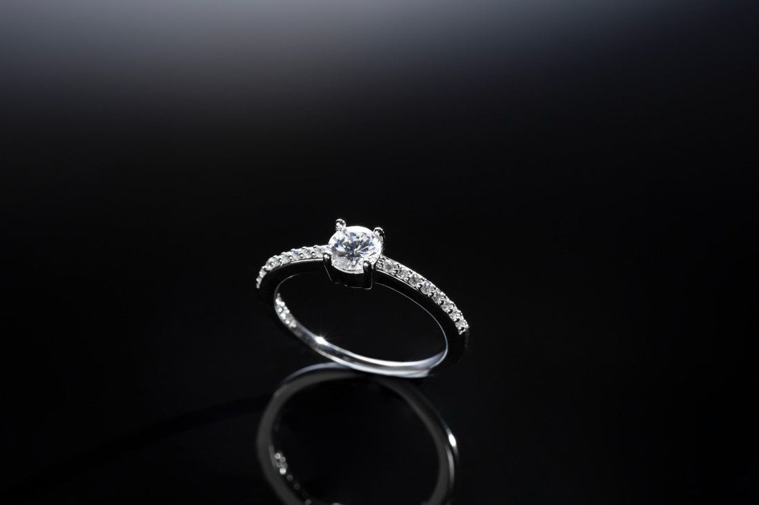 lab grown diamond ring
