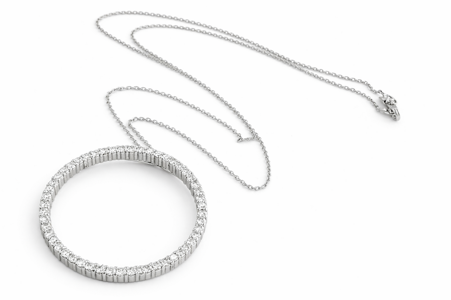 Diamond Circle Pendant