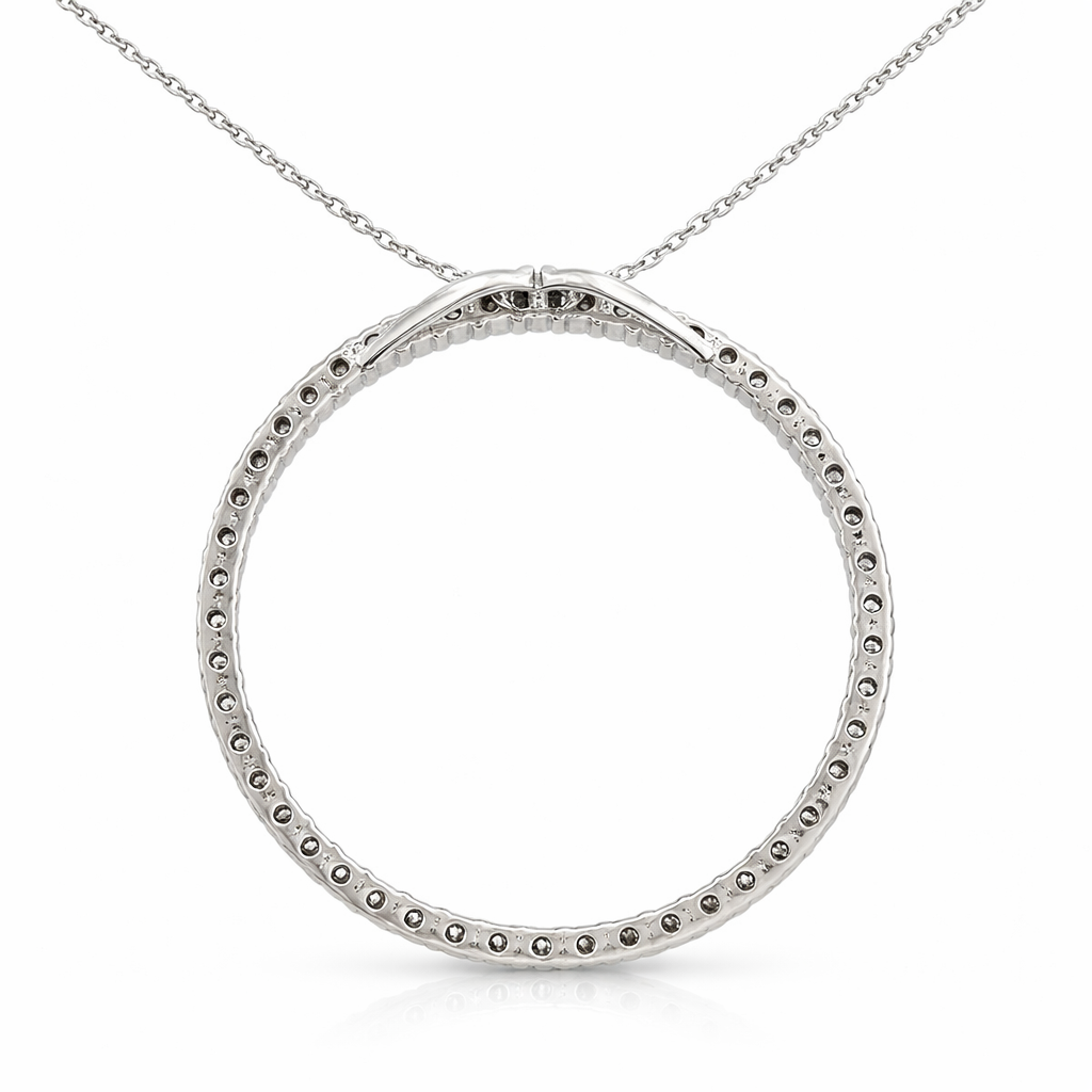 Diamond Circle Pendant