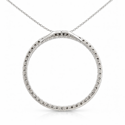 Diamond Circle Pendant