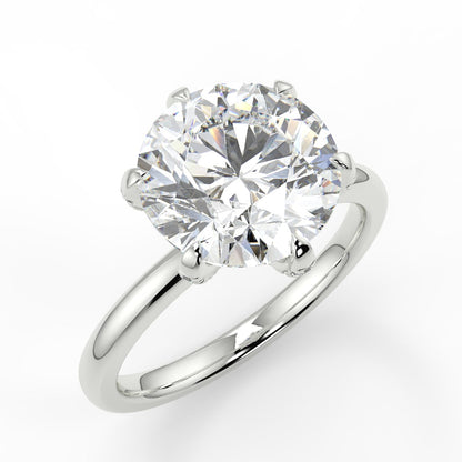 Solitare diamond basket