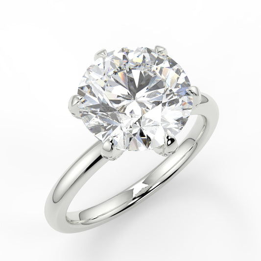 Solitare diamond basket