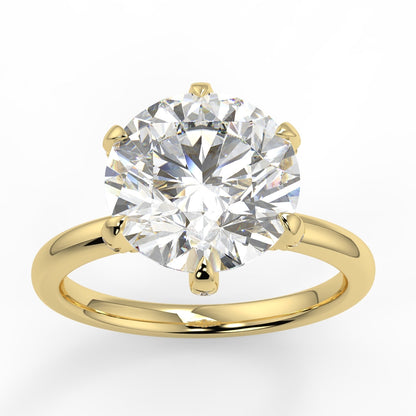 Solitare diamond basket