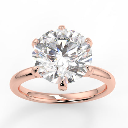 Solitare diamond basket