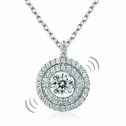 Moissanite Diamond Pendant