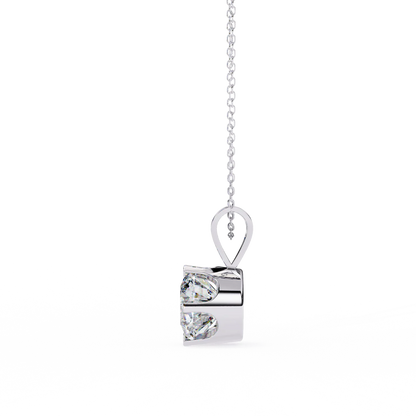 Glam Round 2 Carats Diamond Pendant