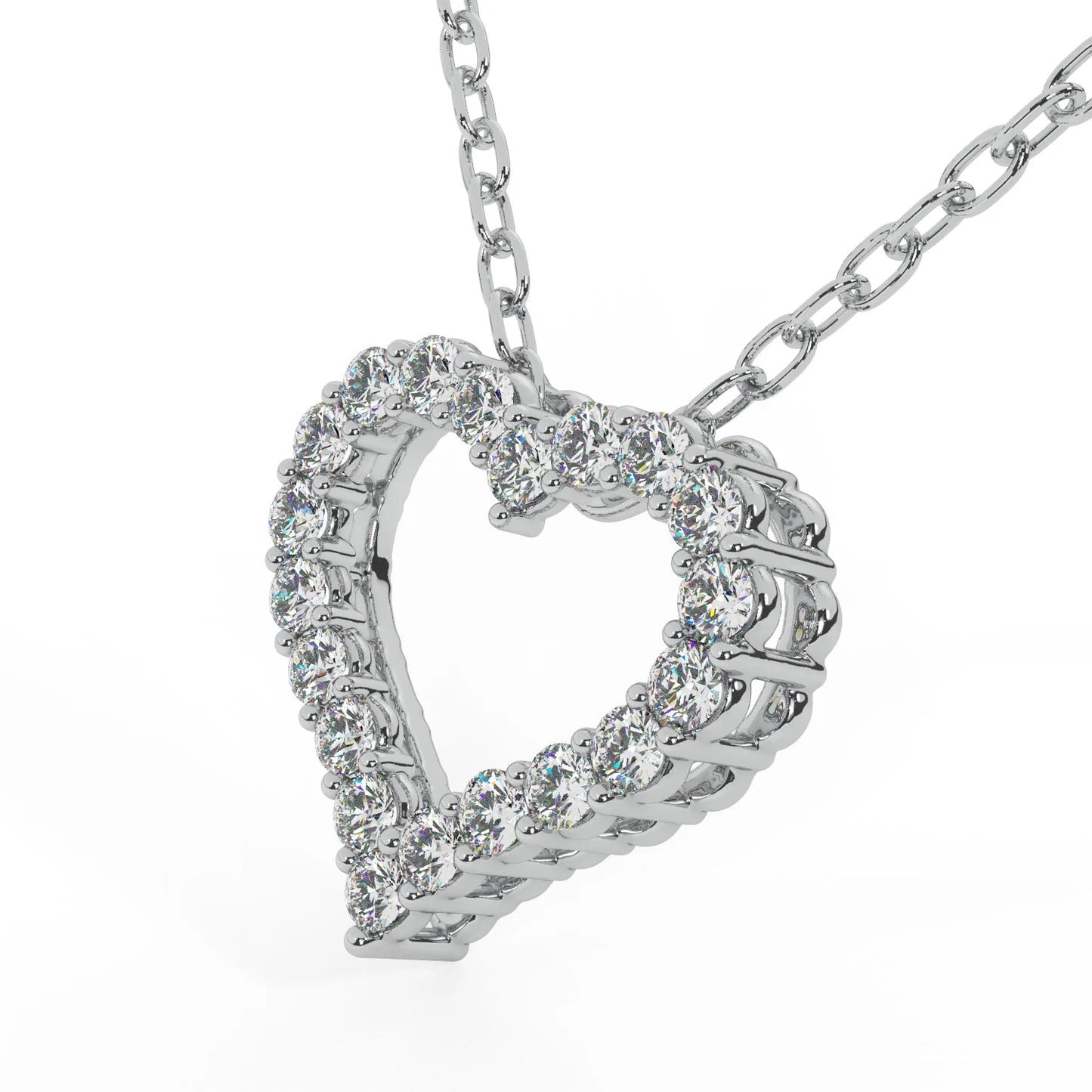 Diamond Heart Necklace