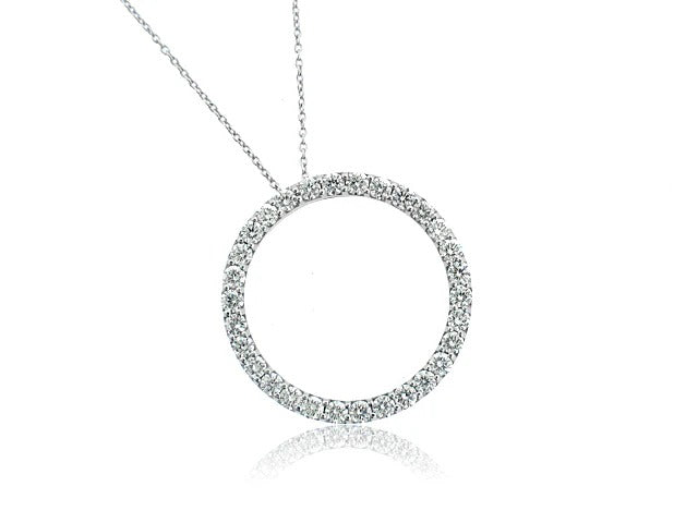 Diamond Circle Pendant